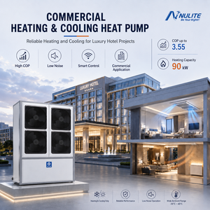 Bomba de Calor Comercial Nulite PV-Ready 2026 de Fuente de Aire EVI de Alto COP para Calefacción y Refrigeración, Funcionamiento a Temperaturas Ultra Bajas de -35°C, Lista para PV - Product Image 2