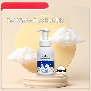 Mousse nettoyante OEM pour animaux de compagnie, décontamination pour chiens et chats, <span class=keywords><strong>sans</strong></span> rinçage, parfum longue durée, <span class=keywords><strong>lavage</strong></span> corporel 300ml, utilisation en salle de bain - Product Image 4