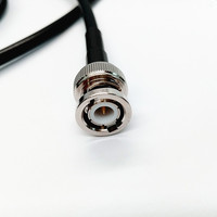 Câble RF de haute qualité, assemblage de câbles BNC mâle vers BNC mâle, connecteur RG58A/U, câble de raccordement RF, câble d'extension