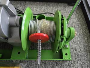 मोटर चालित ट्रॉली के साथ 500 किलोग्राम क्षमता उच्च गति वाली पुली प्रणाली पोर्टेबल लिफ्ट वाच - Product Image 5