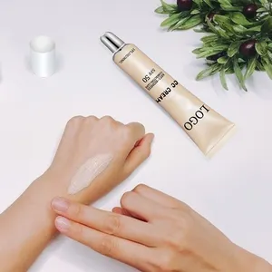 Angepasst Logo Kosmetik SPF50 Anti-Rötung Full Coverage Öl Freies Matte CC Creme