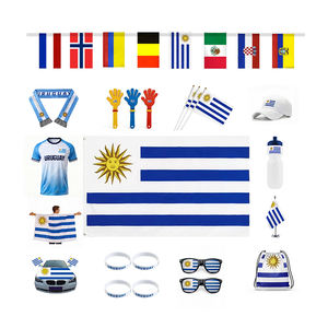 Bandera de Gahumi 2026 para Fanáticos del Fútbol de Canadá, México, Estados Unidos y Uruguay, Bandera Colgante de Poliéster Personalizada a Bajo Precio, Bandera Promocional Sublimada - Product Image 2