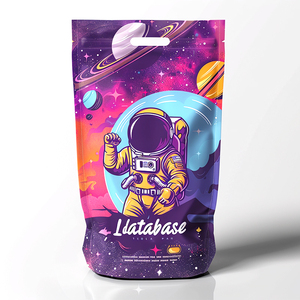 Bolsa de Plástico con Cierre Hermético Personalizada, Impresa, de 3.5G, EVOH-PE, <span class=keywords><strong>a</strong></span> Prueba de Olores, con Base - Product Image 2