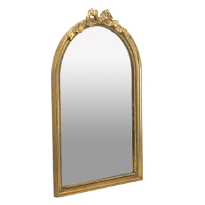 Baroque Style Gold Arch <b>Mirror</b> 23.6 x 37.3 Inches Wall Decor - Product Image 6