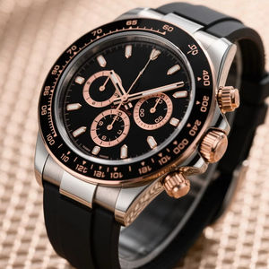 男性用腕時計オリジナルデザイナー有名ブランドオールステンレス鋼バンド防水高級手首男性用機械時計 - Product Image 1