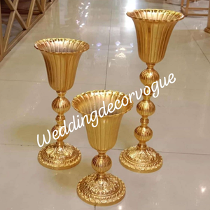 Décoration de vase à fleurs de pièce maîtresse de mariage pour la partie décorative de bouteille de fleur de table du fournisseur de confiance - Product Image 1