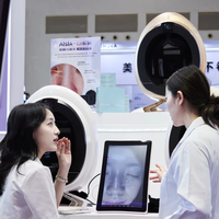 Analyseur et testeur intelligent de peau 3D IA, scanner facial, caméra d'analyse cutanée, miroir magique pour l'analyse de la peau