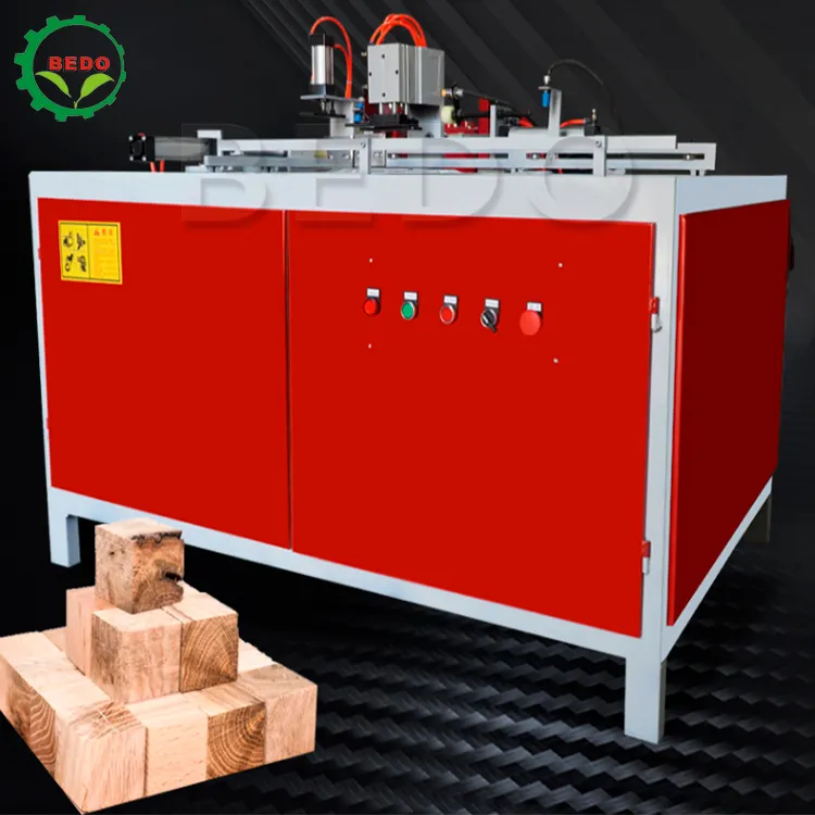 Automatic Wood Pallet Block Saw Cutting Machine/Wood Block Cutter With Low Price