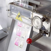 Machine de remplissage et d'emballage de sauce chili entièrement automatique Sachet de pâte d'arachide Pâte pneumatique Mayonnaise Sauce tomate