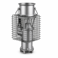 Pompe submersible à aimant permanent portable 7,5 CV 5,5 kW, 4 pouces, grand débit, pour drainage d'urgence et lutte contre les inondations