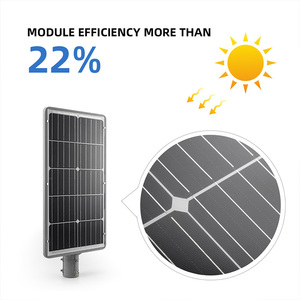 Anern vente en gros ip65 <span class=keywords><strong>60w</strong></span> 150w led lampadaire solaire extérieur - Product Image 4