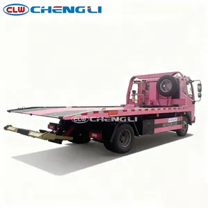 Camión de Remolque Versátil Foton 4x2 con Plataforma Deslizante Hidráulica para Recuperación de Vehículos y Asistencia en Carretera en Venta - Product Image 3