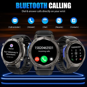 Dm56 hiển thị thông minh xem <span class=keywords><strong>GPS</strong></span> theo dõi cho BT cuộc gọi thép không gỉ Dây đeo từ tính - Product Image 2