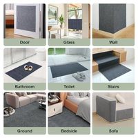 Tapis anti-griffures pour chat en polyester durable 40x100cm, auto-adhésif, pour arbre à chat, étagères