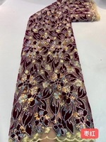 Tissu à perles blanc avec paillettes, nouvelle collection, étoffe de mariée, perles, bas prix