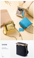 Porte-monnaie vintage en cuir véritable avec fermeture à fermoir, mini sac de rangement pour rouge à lèvres, petite pochette portable pour écouteurs et cartes