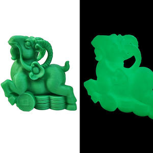 เส้นพลาสติก PLA ย่อยสลายได้ สีรุ้งเรืองแสง ชมพู ม่วง 1 กก. 1.75 มม. สำหรับเครื่องพิมพ์ 3 มิติ เปลี่ยนสีได้ ใช้กับปากกา FDM แข็งแรง ทนทาน สำหรับงานขึ้นรูป - Product Image 5