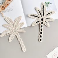 Fait à la main 3D Soluble dans l'eau broderie Crochet Applique dentelle Patch à coudre pour pull décoration accessoires de mariée bricolage Chenille