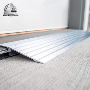 Grande <span class=keywords><strong>rampe</strong></span> de seuil de porte de maison en aluminium métallique mobile pour fauteuils roulants portes <span class=keywords><strong>marches</strong></span> escaliers - Product Image 5