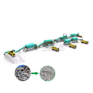 Máquina clasificadora de residuos de demolición 500T/D, construcción de guerra, escombros, campo de batalla, escombros, construcción, planta de reciclaje de residuos - Product Image 1