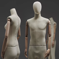 Mannequins en tissu pleine grandeur pour vitrine de magasin de vêtements, présentoirs de vêtements pour hommes et femmes, mannequins factices pour couple