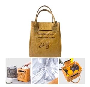 Sacs isothermes pliables réutilisables en Tyvek, personnalisés, extra grands, lavables, doux et tendance - Product Image 4