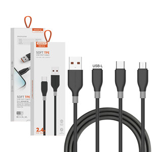 <span class=keywords><strong>Cable</strong></span> TPE <span class=keywords><strong>de</strong></span> Alta Calidad para <span class=keywords><strong>iPhone</strong></span>, 1m, Buen <span class=keywords><strong>Precio</strong></span>, <span class=keywords><strong>Cable</strong></span> USB <span class=keywords><strong>de</strong></span> Cobre Puro, 2.4A, Transferencia <span class=keywords><strong>de</strong></span> Datos Rápida - Product Image 4