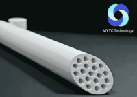 Membrane céramique tubulaire d'ultrafiltration MYTC, résistante à la corrosion, chimiquement stable, facile à nettoyer, pour usage domestique et industriel