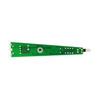 Circuit imprimé LED DC12V personnalisé, conception gratuite, 2 couches, masque de soudure noir, lumière de piscine RGBW, PCB FR-4, usine OEM