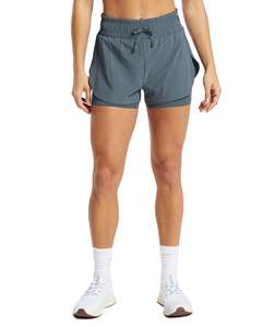 กางเกงขาสั้นสำหรับออกกำลังกายฟิตเนสพิมพ์ลายดิจิตอลระบายอากาศได้ดีกางเกงขาสั้นสำหรับผู้หญิงใส่ออกกำลังกายเล่นโยคะเล่นยิมแบบเรียบง่ายพิมพ์โลโก้ได้ตามต้องการ - Product Image 1