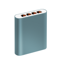 Splitter Jaringan POE 1 in 4 Out 1G dengan Komunikasi Full-Duplex & Half-Duplex