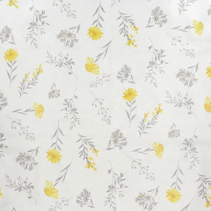 Tovaglia rotonda in tela cerata antimacchia, 140 cm. Fiori Gialli - Product Image 3
