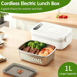 Boîte à lunch électrique portable en plastique avec chauffe-aliments personnalisé - Yuou Group Limited - Product Image 2