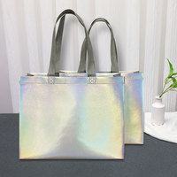 Bolsas Diarias Reutilizables Ecológicas Personalizadas de Tela No Tejida con Logotipo Impreso para Calcetines, Peluches y Embalaje de Regalos