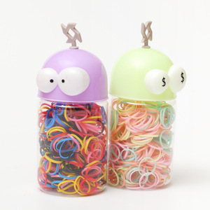 <span class=keywords><strong>Accessori</strong></span> per capelli monouso ad alta elasticità per capelli eleganti in gomma Color colore per ragazze e bambini per feste in scatola - Product Image 2