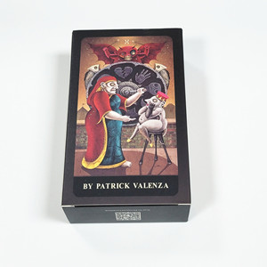 Vendita calda 12x7 tarocchi devianti luna inglese gioco da tavolo per il tempo libero con guida - Product Image 5