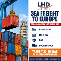 Transitaire maritime et aérien porte à porte, tarifs d'expédition DHL FedEx, agent de fret, services de fret routier/maritime bon marché DDP de Chine vers l'UE et le Canada