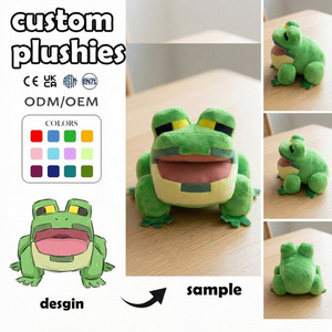 Fabricante de Juguetes de Peluche Personalizados, Mini Axolotl Antiestrés, Juguetes de Ganchillo Amigurumi, Panda Rojo, Dla Kota, Corgi, Cumpleaños, Forro de Malla - Product Image 3