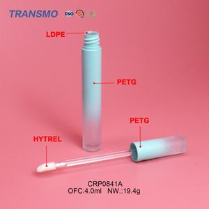 หลอดลิปกลอสเปล่าแบบกำหนดเอง ขายดี ผู้ผลิตขวดพลาสติก 4.0 มล. ผู้จัดจำหน่ายบรรจุภัณฑ์ - Product Image 3