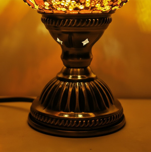 Vibrant Stained <strong>Glass</strong> Turkish Mosaic <strong>Table</strong> <strong>Lamp</strong> Colorful Desk Light Art Deco Bedside Night <strong>Lamp</strong> For Living Room Decor - Product Image 5