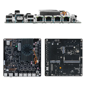 جديد Intel 12th N100 17X1 7 7 6-Bay NAS 2xM.2 NVMe 6xSATA3.0 PCIE X1 DDR5 4xi226-V G RJ45 صناعي صغير - Product Image 4