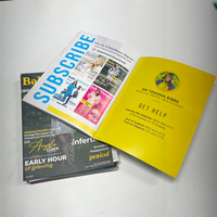 Livret d'impression de Magazine A4 personnalisé de haute qualité, reliure parfaite, bon marché