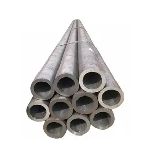 Q195 Q235 Q345 CS Carbon Steel Seamless Pipe 6M Round Section For Low To Medium Pressure Boilers And Ship Petroleum Casing Tubes