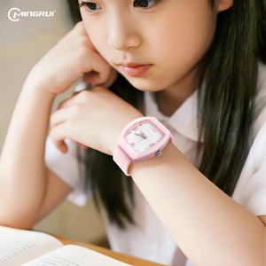 MINGRUI 25601 Orologio al Quarzo Sportivo <span class=keywords><strong>di</strong></span> Moda con Colori Sfumati Antichi, Impermeabile, Lussuoso in TPU Leggero per Studenti, Ragazze e Ragazzi - Product Image 6