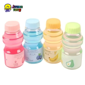 JITENG Kit de Pâte à Modeler et <span class=keywords><strong>Slime</strong></span> Éducatif Transparent Effet <span class=keywords><strong>Film</strong></span> Rétractable Jus de Fruits DIY pour Pâte Moulable et <span class=keywords><strong>Slime</strong></span> Moelleux - Product Image 1