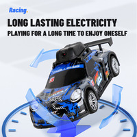 Voiture RC FPV de course à dérive avec éclairage PVC, contrôle mobile sans fil 2,4 GHz via application, caméra WIFI, chargeur Li-ion et câble USB