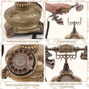 Boda Baby Shower fiesta de cumpleaños Vintage Audio libro de invitados teléfono graduación funeral jubilación fiesta suministros grabadora de mensajes - Product Image 4