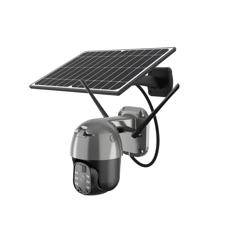 360 Grad Outdoor-Sicherheits system CCTV-Bewegungs sensor wiederauf ladbare Batterie kleine WLAN 4g Solar kamera mit SIM-Karte für Farmen