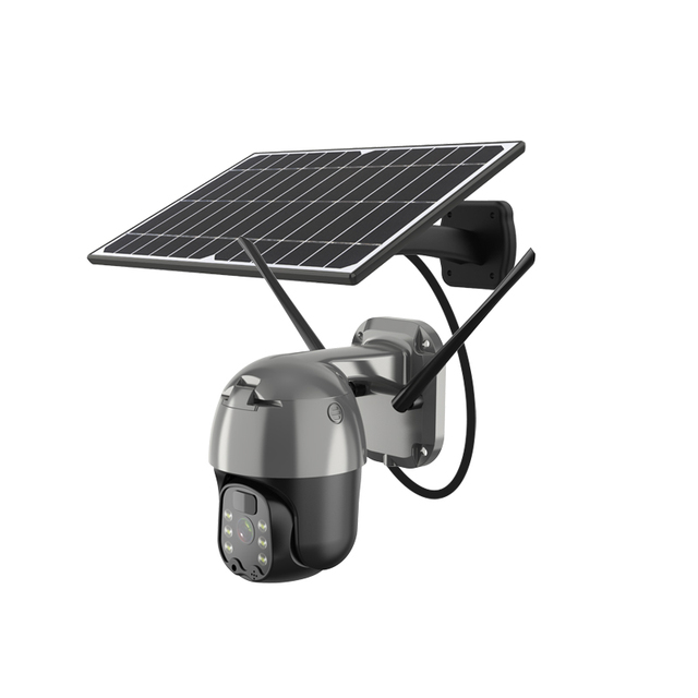 360 Degrees Outdoor Security System CMOS Motion Sensor Rechargeable Battery Small Wifi 4g Solar Camera Cloud Sim Card Farms