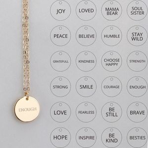 OEM&amp; ODM Custom Jewelry DIY <strong>Maker</strong> Manufacturers Gold Plated Silver Stainless Steel <strong>Name</strong> <strong>Plate</strong> Customization Pendant Necklace - Product Image 1